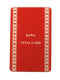 KIWA Vital Card